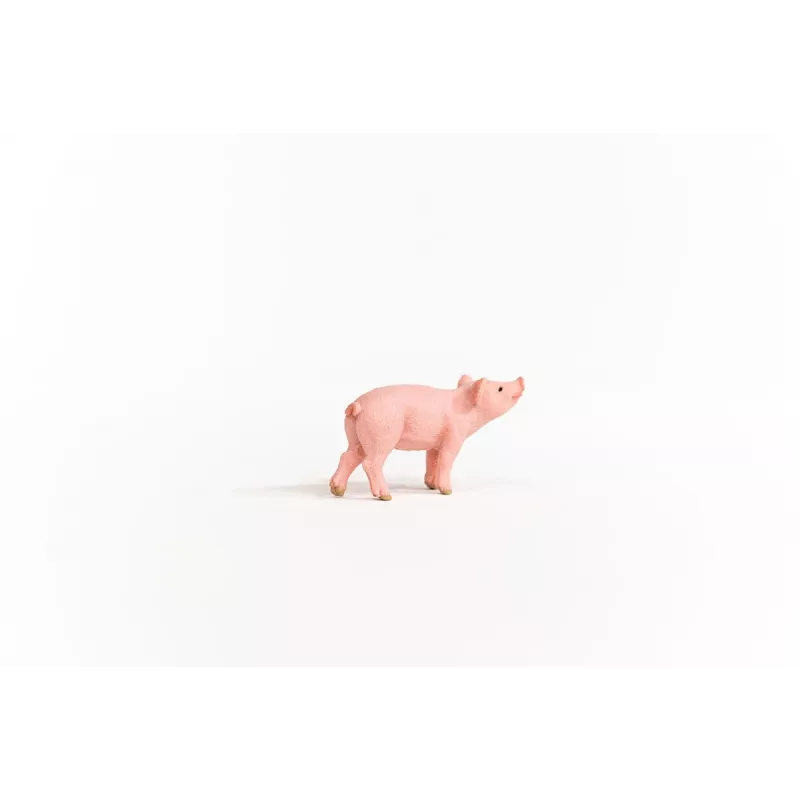 schleich FARM WORLD leitão, 3 anos, quinta, animais da quinta / brinquedo de quinta, rosa, plástico