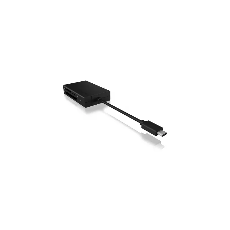 Leitor de cartões ICY BOX IB-CR401-C3 USB 3.2 Gen 1 (3.1 Gen 1) Type-C preto