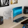Braço de monitor de secretária ERGOTRON HX com pivô VHD – branco