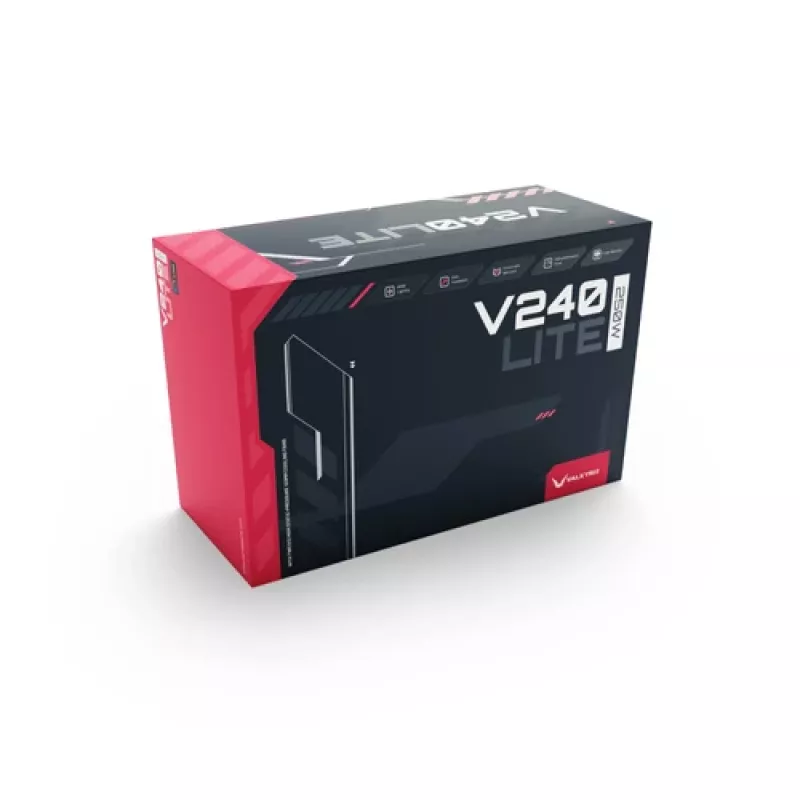 Refrigeração líquida tudo-em-um VALKYRIE V240 Lite ARGB preta