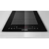 Placa Siemens EX375FXB1E preta de encastrar com indução por zonas 2 zonas