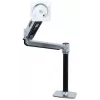 Suporte de secretária com braço LCD ERGOTRON Lx HD para trabalho sentado/em pé (alumínio polido)