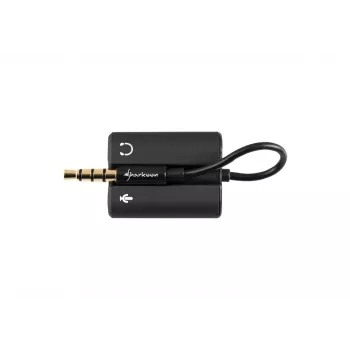 Adaptador de áudio SHARKOON Combo Pmp35