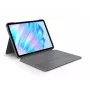 LOGITECH Combo Touch para iPad Air 11in 5th Gen Oxford cinzento Qwertz alemão