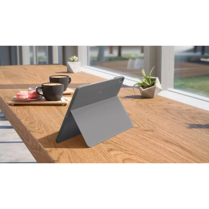 LOGITECH Combo Touch para iPad Air 11in 5th Gen Oxford cinzento Qwertz alemão