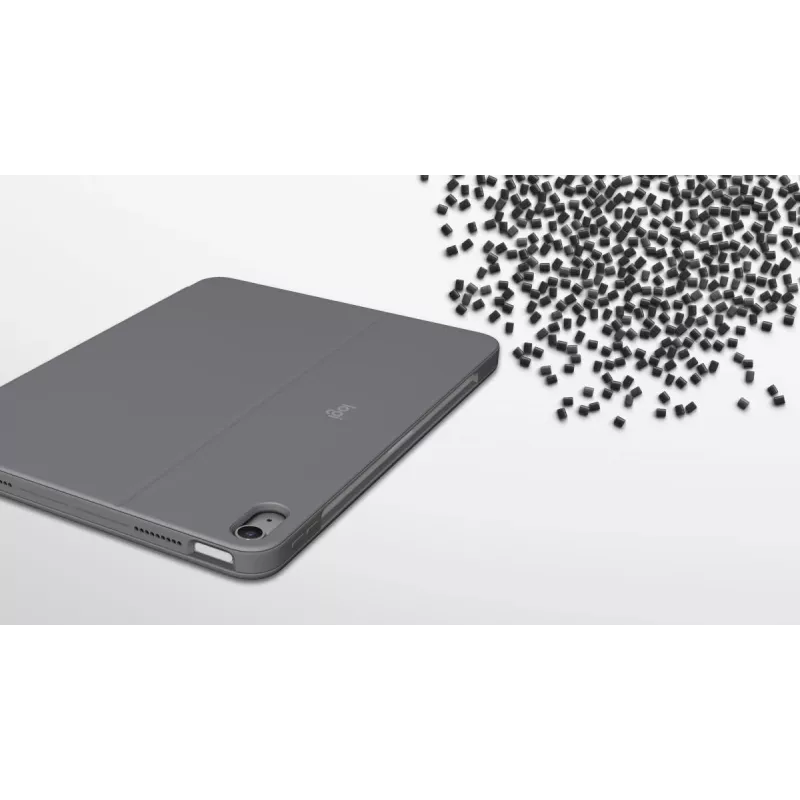 LOGITECH Combo Touch para iPad Air 11in 5th Gen Oxford cinzento Qwertz alemão