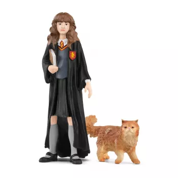 Figura Schleich Hermione Granger & Crookshanks multicolor 42635