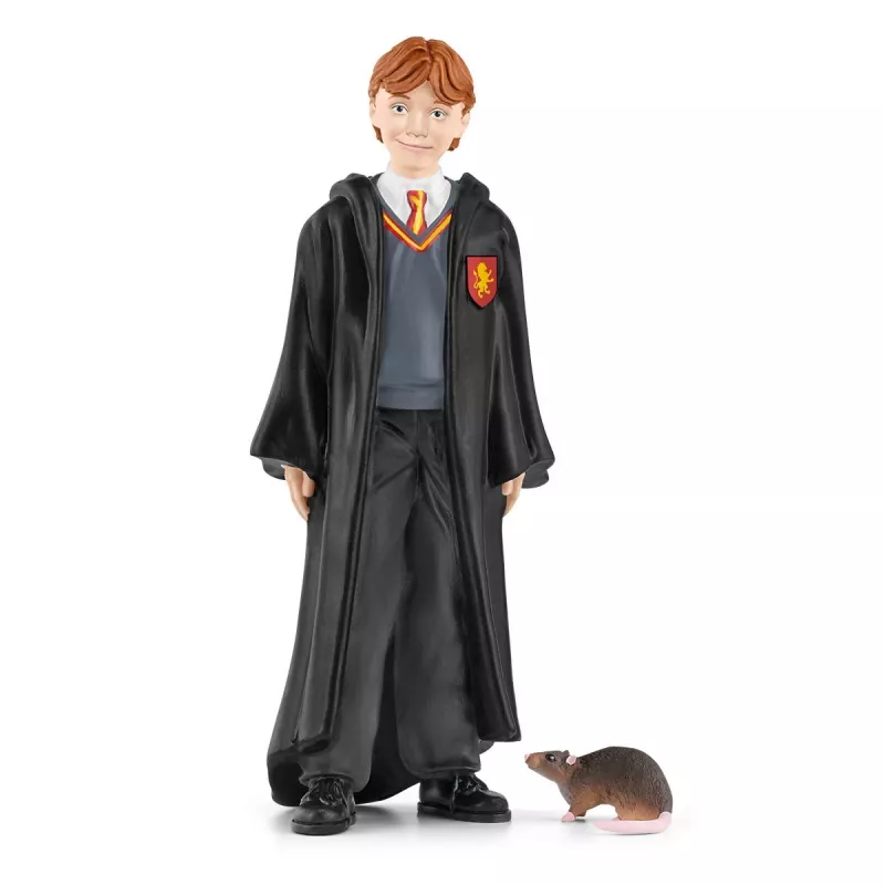 schleich Ron Weasley & Scabbers, 6 anos, Harry Potter™, multicolor, plástico