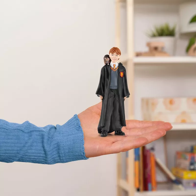 schleich Ron Weasley & Scabbers, 6 anos, Harry Potter™, multicolor, plástico