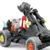 schleich ELDRADOR CREATURES catapulta com mini-criatura, monstro e dragões, robô / mini-criaturas, 7 anos, multicolor, plástico