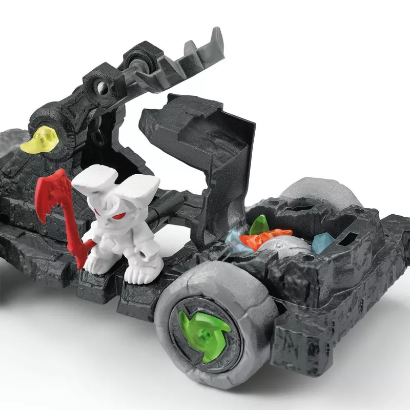 schleich ELDRADOR CREATURES catapulta com mini-criatura, monstro e dragões, robô / mini-criaturas, 7 anos, multicolor, plástico