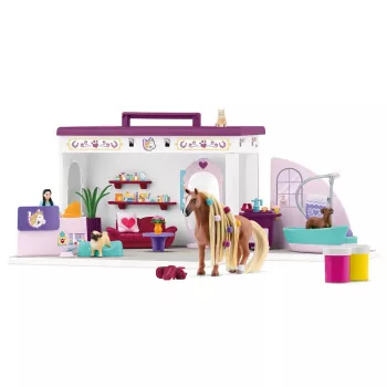 schleich HORSE CLUB Sofia’s Beauties Pet Salon, salão & spa, Pet Salon, 3 ano(s), multicolor, plástico