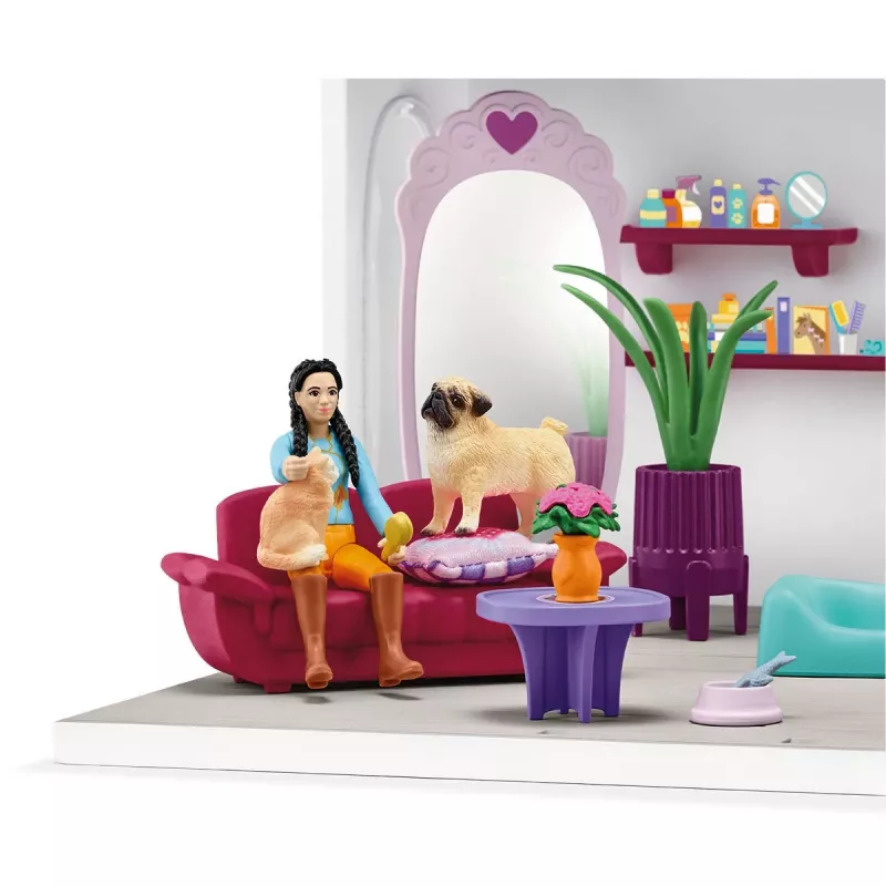 schleich HORSE CLUB Sofia’s Beauties Pet Salon, salão & spa, Pet Salon, 3 ano(s), multicolor, plástico