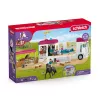 schleich HORSE CLUB transporte de cavalos, edifício, campismo, estábulo, cavalos, concurso de equitação, 5 ano(s), multicolor, plástico