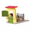 schleich FARM WORLD caixa para pónei com garanhão de cavalo islandês, quinta, edifício, animais da quinta / brinquedo de quinta, estábulo, cavalos, 3 ano(s), multicolor