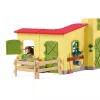 schleich FARM WORLD caixa para pónei com garanhão de cavalo islandês, quinta, edifício, animais da quinta / brinquedo de quinta, estábulo, cavalos, 3 ano(s), multicolor