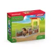 schleich FARM WORLD caixa para pónei com garanhão de cavalo islandês, quinta, edifício, animais da quinta / brinquedo de quinta, estábulo, cavalos, 3 ano(s), multicolor