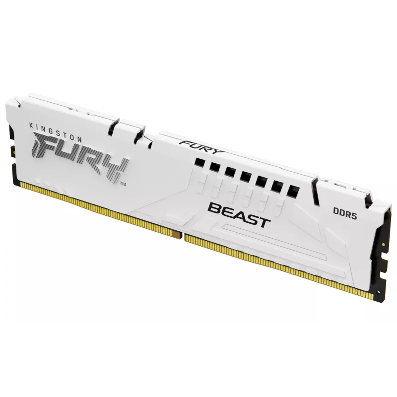 Kingston Technology FURY Beast 32GB 5600MT/s DDR5 CL36 DIMM (Kit de 2) branco EXPO