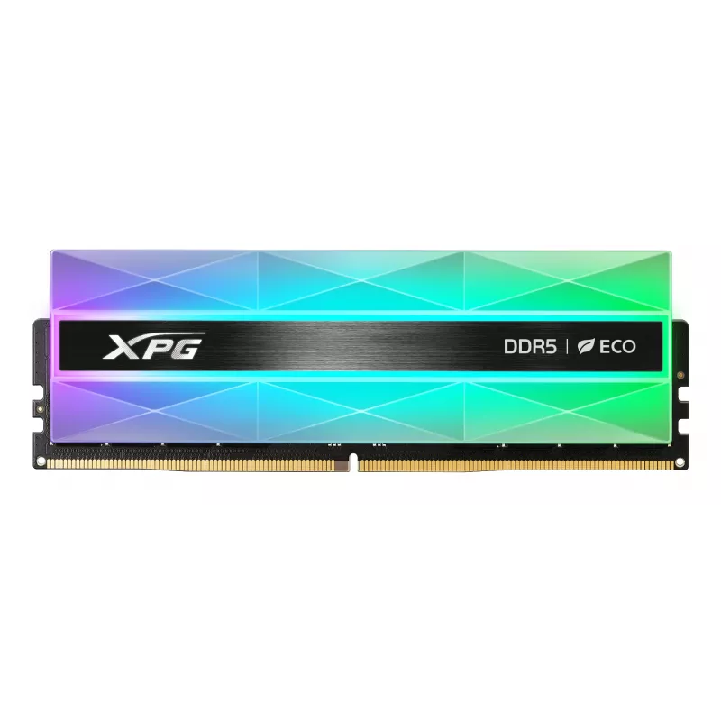 ADATA DIMM 16 GB DDR5-6400 (1x 16 GB) (prateado - AX5U6400C3216G-CLANRSG - Lancer Neon RGB - INTEL XMP - AMD EXPO) - 16 GB - DDR5