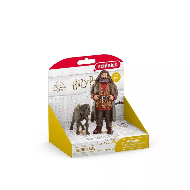 schleich Hagrid & Fang, 6 anos, Harry Potter™, multicolor, plástico