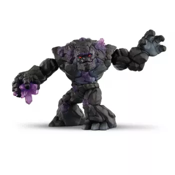 schleich ELDRADOR CREATURES Monstro da Pedra Sombria, monstros e dragões, mundo de pedra, 7 ano(s), preto, roxo, plástico