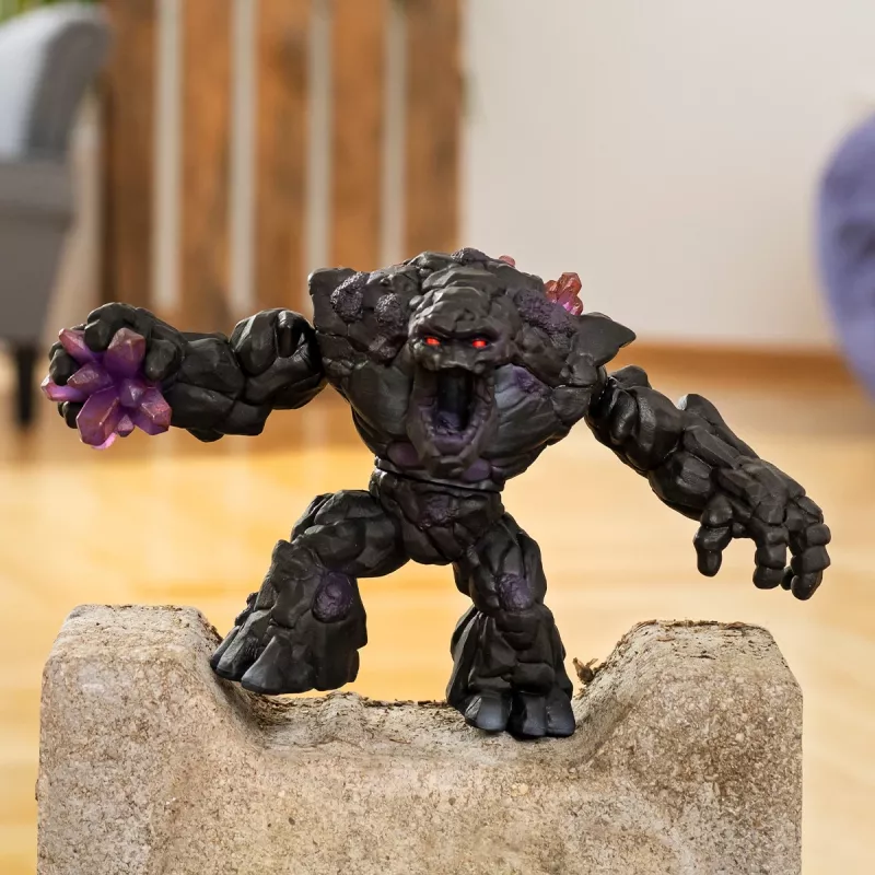 schleich ELDRADOR CREATURES Monstro da Pedra Sombria, monstros e dragões, mundo de pedra, 7 ano(s), preto, roxo, plástico