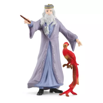 schleich Albus Dumbledore & Fawkes, 6 ano(s), Harry Potter™, multicolor, plástico