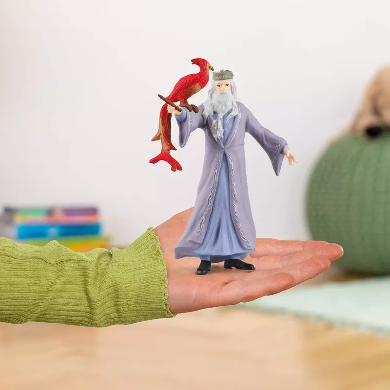schleich Albus Dumbledore & Fawkes, 6 ano(s), Harry Potter™, multicolor, plástico