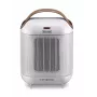De’Longhi Capsule HFX30C18.IW Interior castanho, branco 1800 W Aquecedor elétrico com ventoinha
