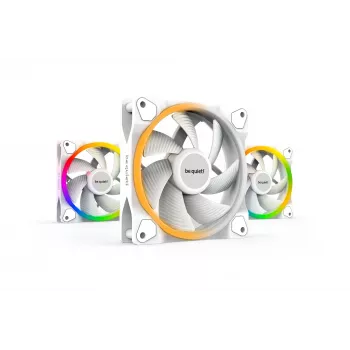 be quiet Light Wings White | 120mm PWM Triple Pack ventoinha para caixa de computador 12 cm 3 unidades