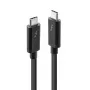Lindy cabo Thunderbolt 3 de 1 m, passivo, ficha, ficha, 1 m, 20 Gbit/s, preto, 60 W