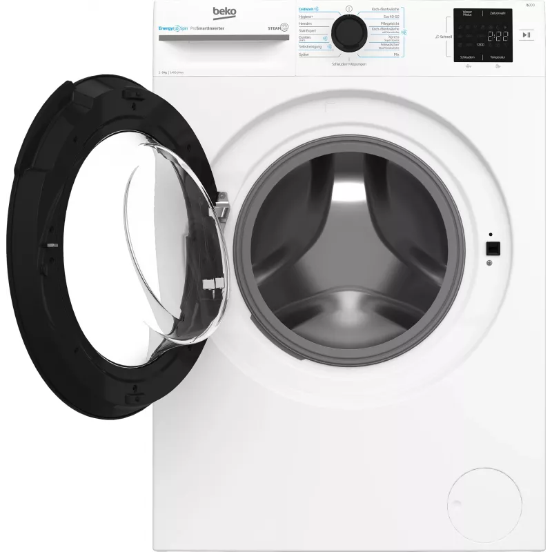 Beko b300 BM3WFU3941X máquina de lavar roupa de carga frontal 9 kg 1351 rpm branco