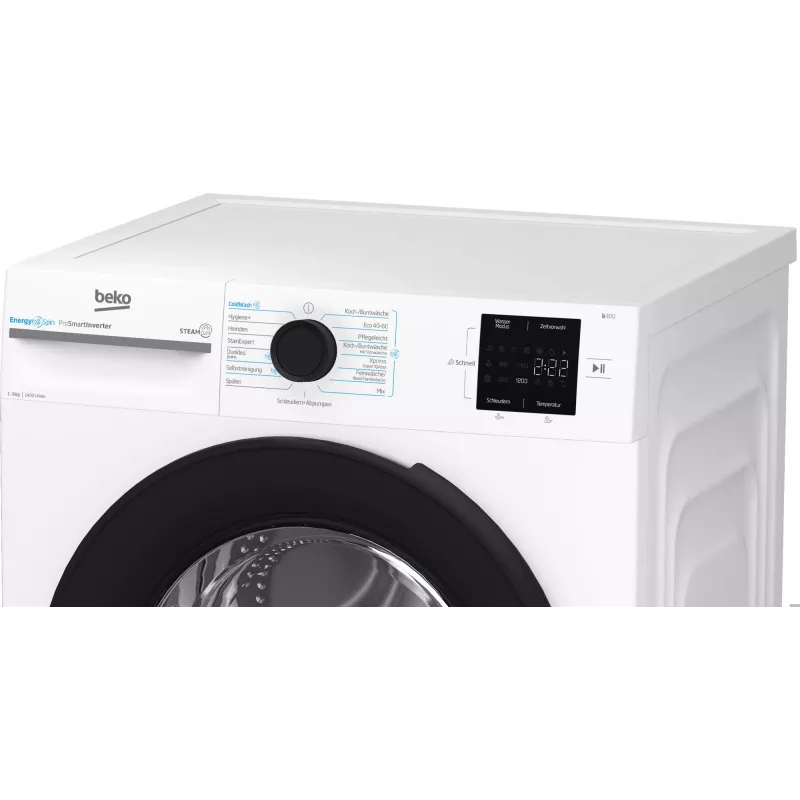 Beko b300 BM3WFU3941X máquina de lavar roupa de carga frontal 9 kg 1351 rpm branco