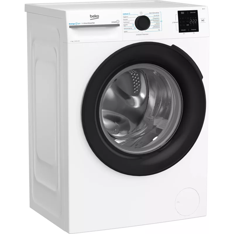 Beko b300 BM3WFU3741X máquina de lavar roupa de carga frontal 7 kg 1351 rpm branco