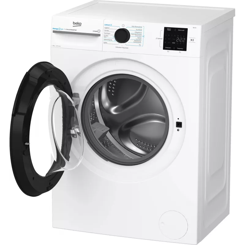 Beko b300 BM3WFU3741X máquina de lavar roupa de carga frontal 7 kg 1351 rpm branco