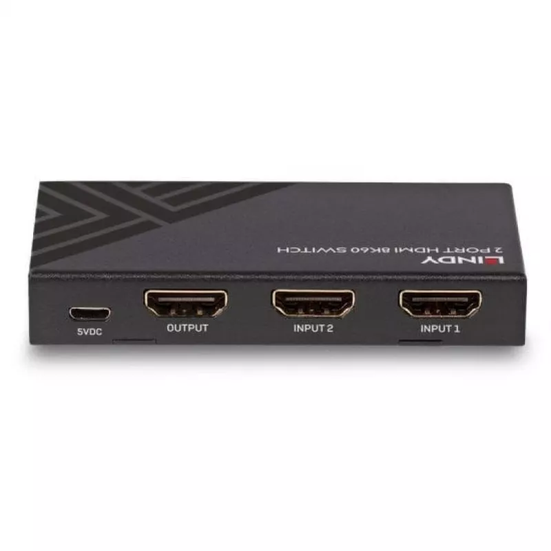 Comutador HDMI Lindy 2 portas HDMI 8K60