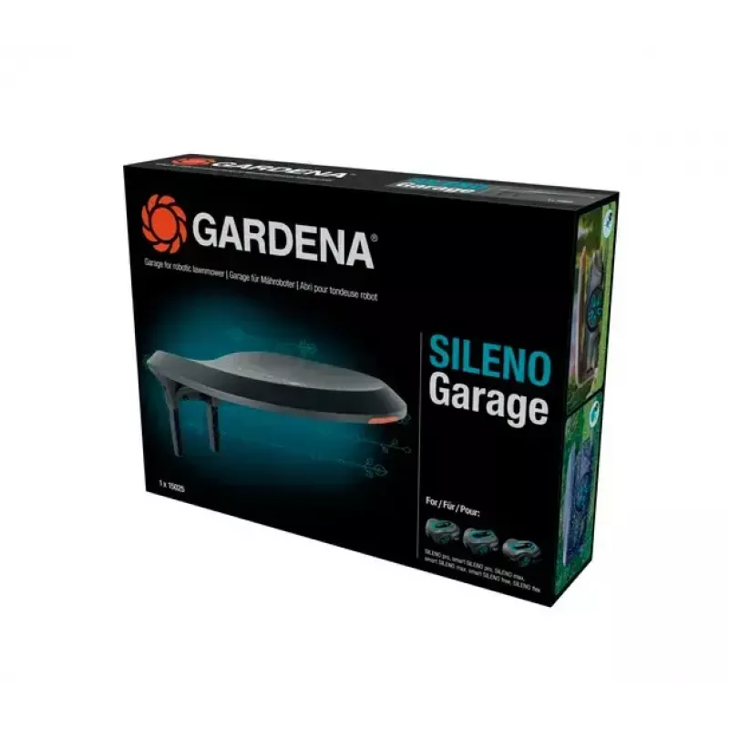 Garagem para robô corta-relvas Gardena 15025-20 compatível com SILENO pro max free