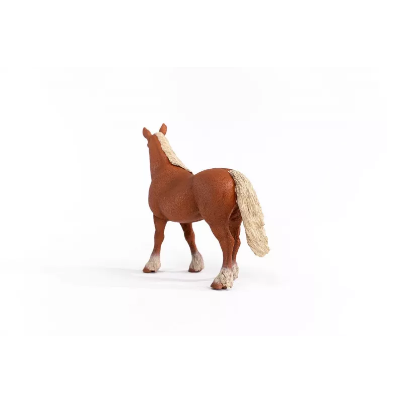 schleich FARM WORLD Cavalo de tração belga, 3 ano(s), Animais da quinta / Brinquedo de quinta, Cavalos, Castanho, Plástico
