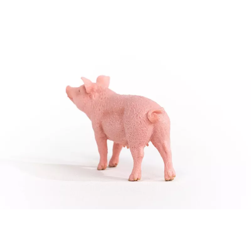 Schleich Quinta Porco Figura 13933, rosa, idade recomendada 3+