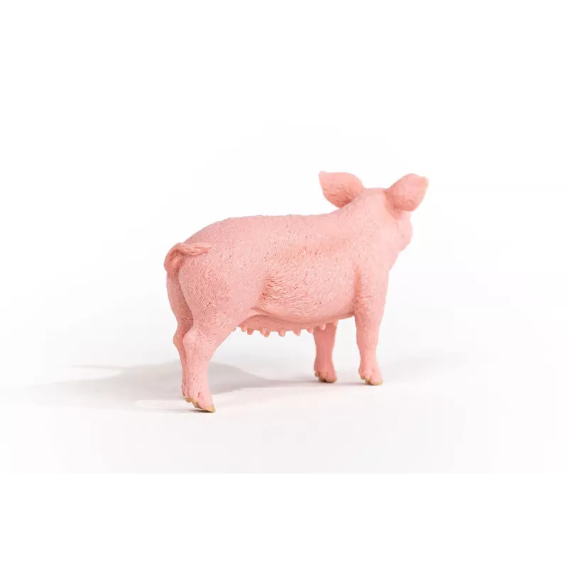 Schleich Quinta Porco Figura 13933, rosa, idade recomendada 3+