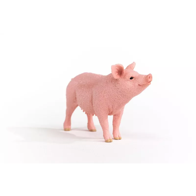 Schleich Quinta Porco Figura 13933, rosa, idade recomendada 3+