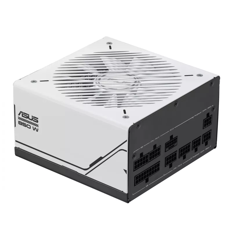 ASUS AP-850G Fonte de alimentação 850 W 20+4 Pin ATX ATX Preto, Branco
