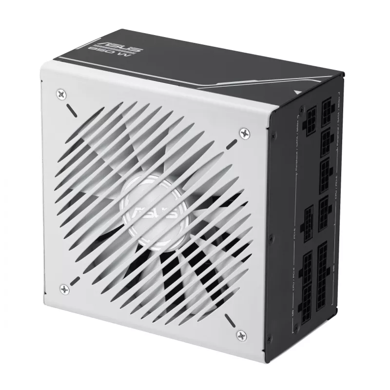 ASUS AP-850G Fonte de alimentação 850 W 20+4 Pin ATX ATX Preto, Branco