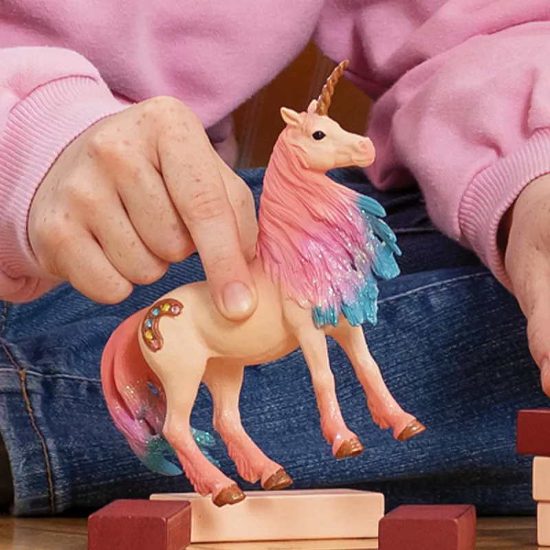 Schleich BAYALA Égua unicórnio Marshmallow 70723 Idade recomendada 5+