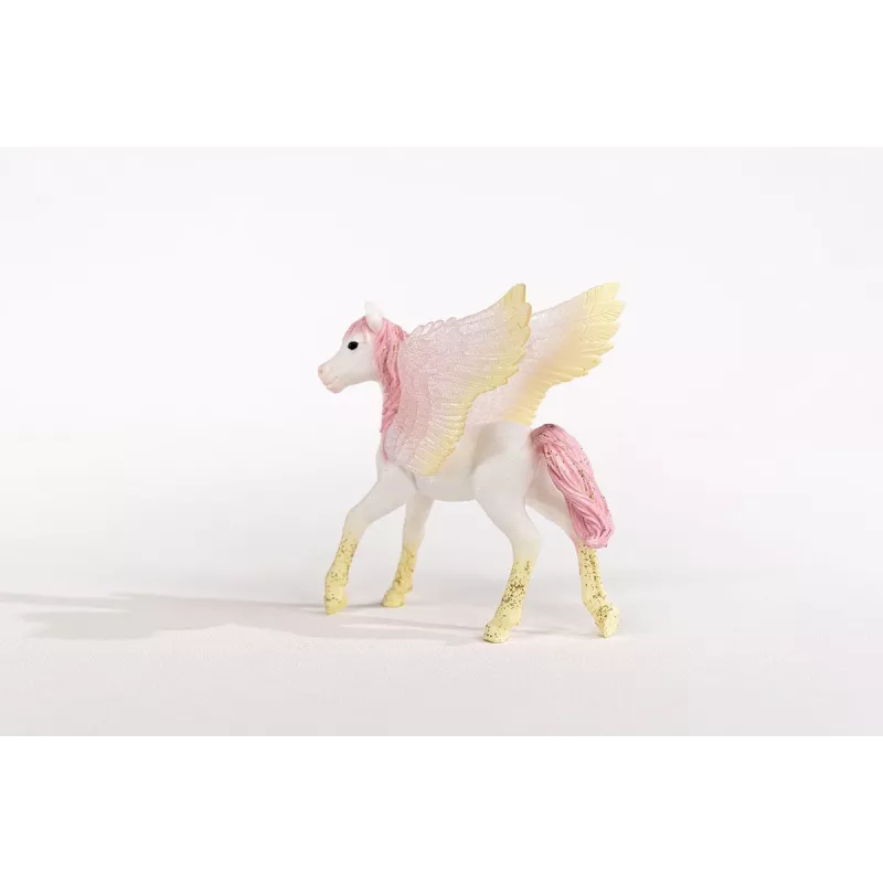 schleich BAYALA Potro de pégaso do amanhecer, 5 ano(s), Unicórnio / Pégaso, Unicórnios & Fadas, Multicolor, Plástico