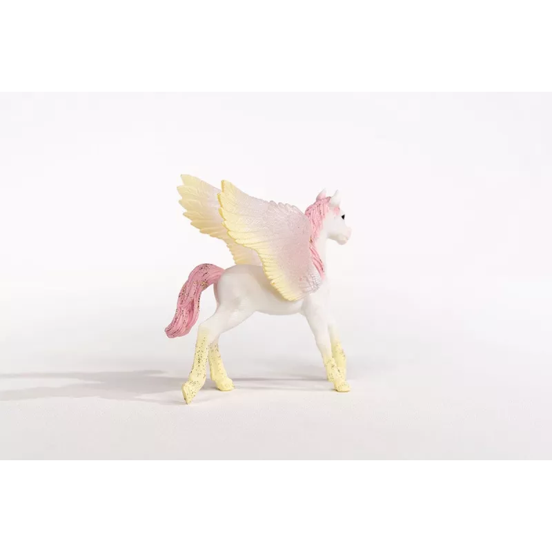 schleich BAYALA Potro de pégaso do amanhecer, 5 ano(s), Unicórnio / Pégaso, Unicórnios & Fadas, Multicolor, Plástico
