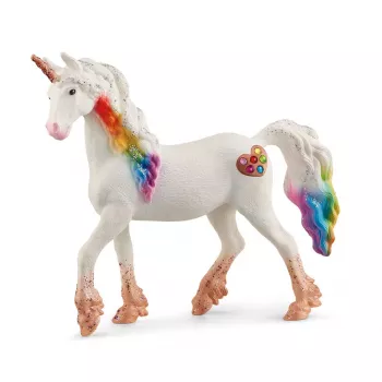 schleich BAYALA Égua unicórnio do amor arco-íris, 5 anos, Unicórnio / Pégaso, Unicórnios & Fadas, Multicolor
