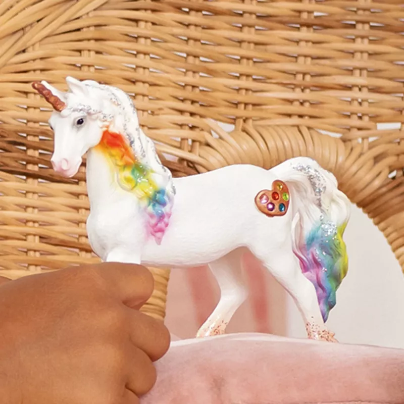 schleich BAYALA Égua unicórnio do amor arco-íris, 5 anos, Unicórnio / Pégaso, Unicórnios & Fadas, Multicolor