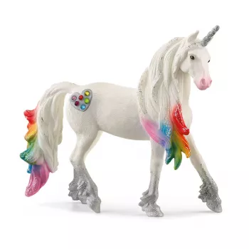 schleich BAYALA Garanhão unicórnio do amor arco-íris, 5 ano(s), Unicórnio / Pégaso, Unicórnios & Fadas, Multicolor, Plástico