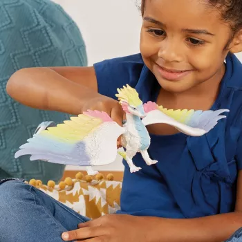 schleich BAYALA Dragão arco-íris, 5 ano(s), Unicórnio / Pégaso, Unicórnios & Fadas, Multicolor, Plástico
